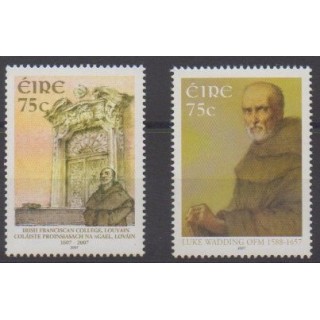 Buy this set of stamps of Ireland of the year 2007 (Nb 1742/1743).