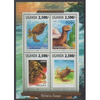 Buy this set of stamps of Uganda of the year 2013 (Nb 2578/2581).
