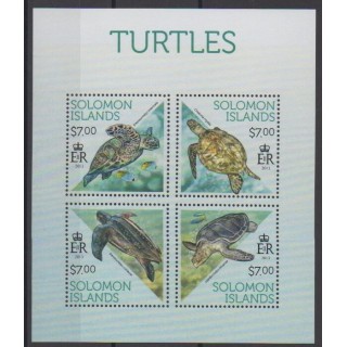 Acheter cette série de timbres des îles Salomon de l'année 2013 (No 1888/1891).