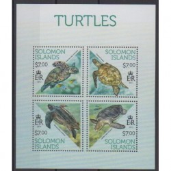 Solomon (Islands) - 2013 - Nb 1888/1891 - Turtles