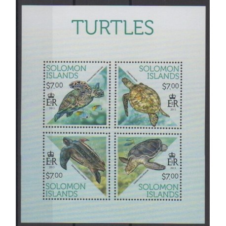 Solomon (Islands) - 2013 - Nb 1888/1891 - Turtles