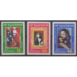 Bulgaria - 1982 - Nb 2734/2736 - Paintings