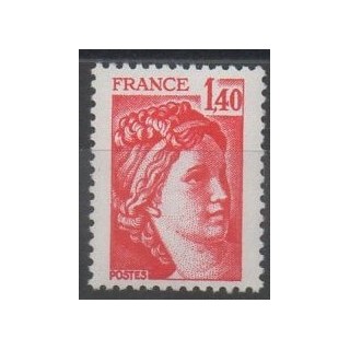 Timbres  - France - Variétés - 1980 - No 2102b