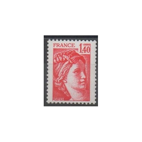France - Varieties - 1980 - Nb 2102b