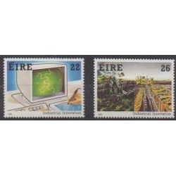 Irlande - 1985 - No 580/581 - Sciences et Techniques
