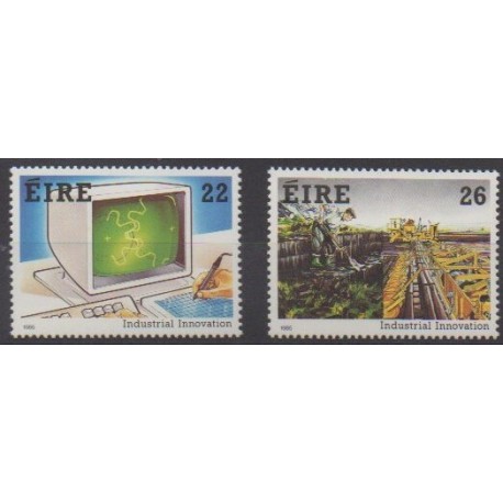 Ireland - 1985 - Nb 580/581 - Science