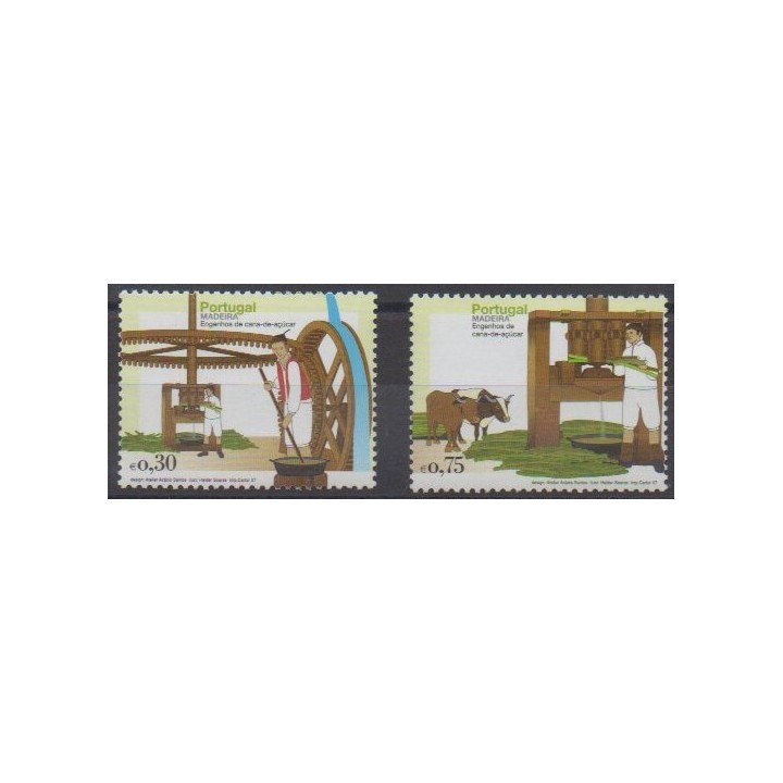 Acheter cette série de timbres du Portugal (Madère) de l'année 2007 (No 286/287).