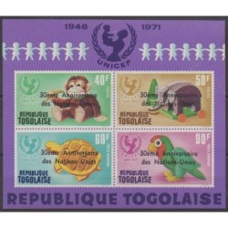 Togo - 1975 - Nb BF90 - United Nations - Childhood