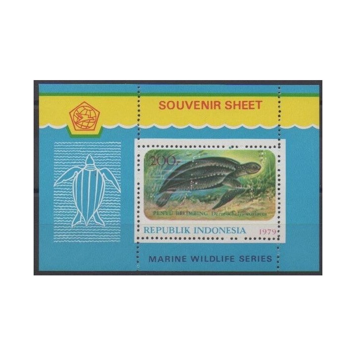 Buy this souvenir sheet  of Indonesia of the year 1979 (Nb BF30).