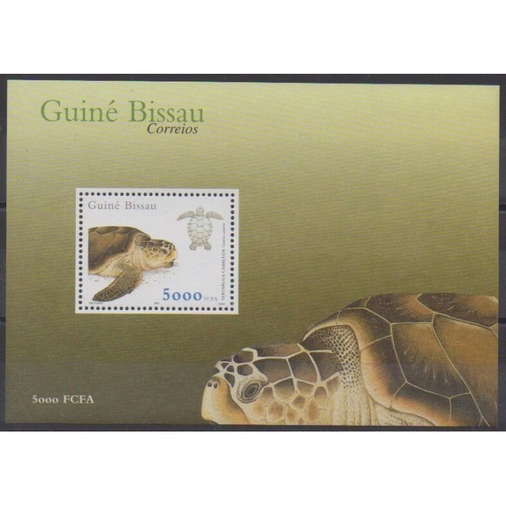 Acheter ce bloc-feuillet de Guinée-Bissau de l'année 2001 (No BF86).