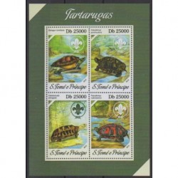 Saint Thomas and Prince - 2013 - Nb 4308/4311 - Turtles - Scouts