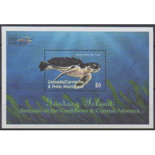 Acheter ce bloc-feuillet de Grenadines de l'année 2000 (No BF476).