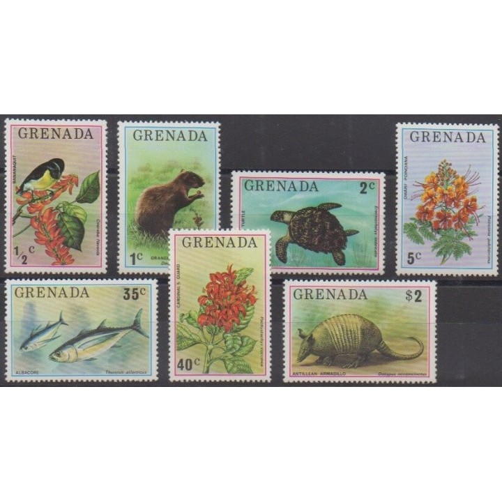 Acheter cette série de timbres de Grenade de l'année 1976 (No 646/652).