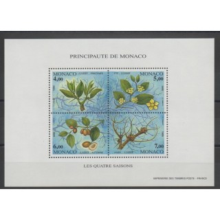 Timbres - arbres - Monaco - Blocs et feuillets  - 1995 - No BF 68