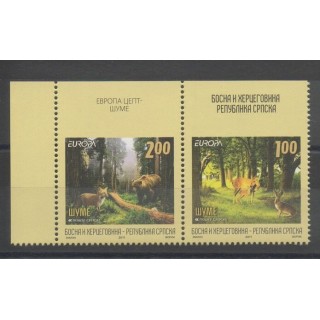 Stamps - trees - Bosnia and Herzegovina Serbian Republic - 2011 - Nb 488a/489a