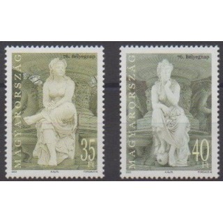 Acheter cette série de timbres de Hongrie de l'année 2003 (No 3899/3900).