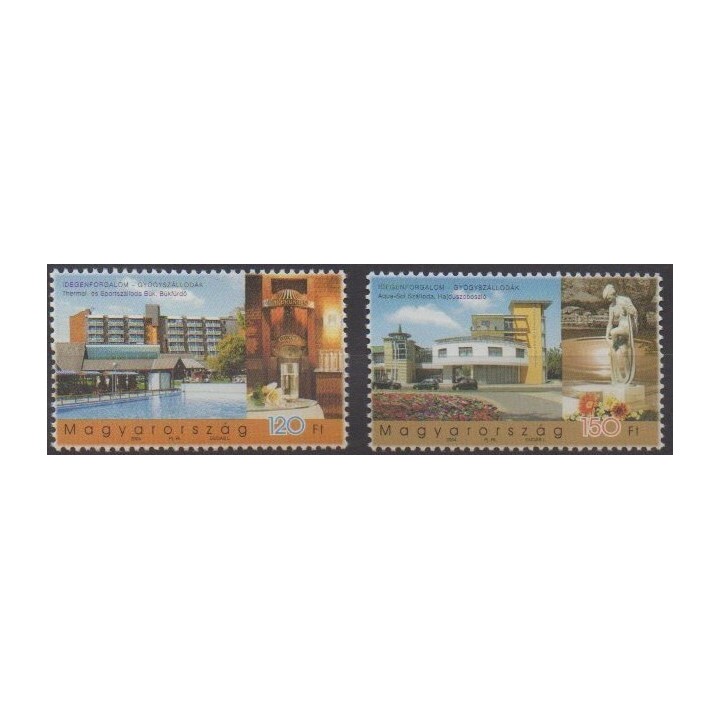 Buy this set of stamps of Hungary of the year 2004 (Nb 3937/3938).