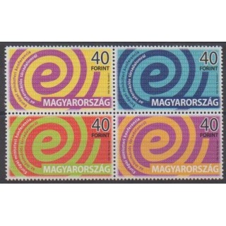 Buy this set of stamps of Hungary of the year 2004 (Nb 3928/3931).