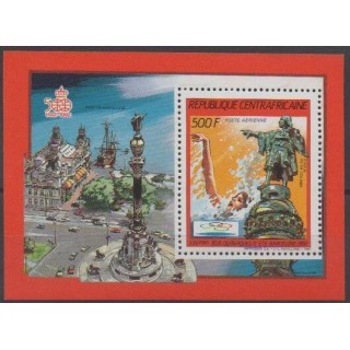 Buy this souvenir sheet  of Central African Republic of the year 1987 (Nb BF91).