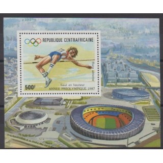 Buy this souvenir sheet  of Central African Republic of the year 1987 (Nb BF89).