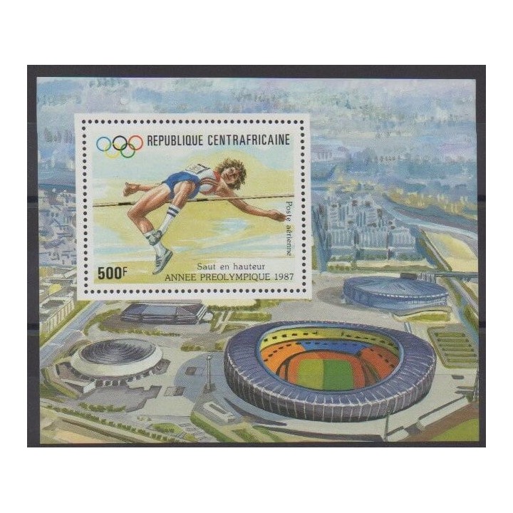 Buy this souvenir sheet  of Central African Republic of the year 1987 (Nb BF89).