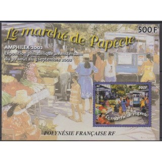 Acheter ce bloc-feuillet de Polynésie de l'année 2002 (No BF28).