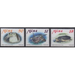 Niue - 2001 - No 737/739 - Tortues