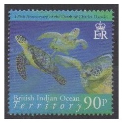 British Indian Ocean Territory - 2007 - Nb 380 - Turtles