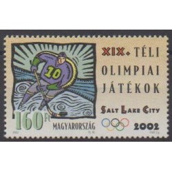 Hongrie - 2002 - No 3821 - Jeux olympiques d'hiver