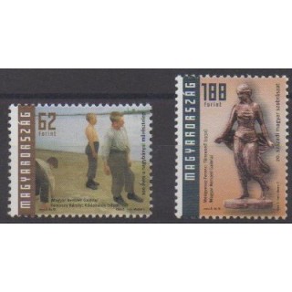 Buy this set of stamps of Hungary of the year 2002 (Nb 3850/3851).