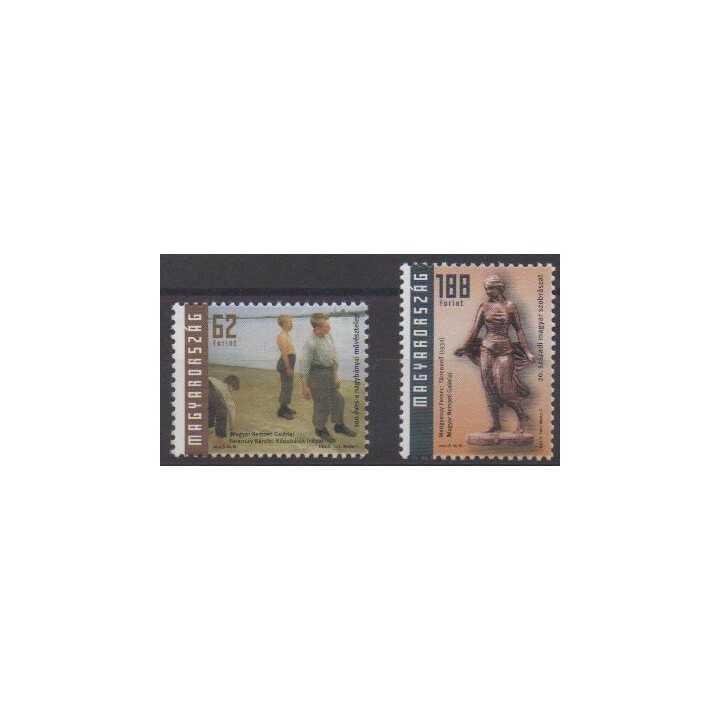 Buy this set of stamps of Hungary of the year 2002 (Nb 3850/3851).