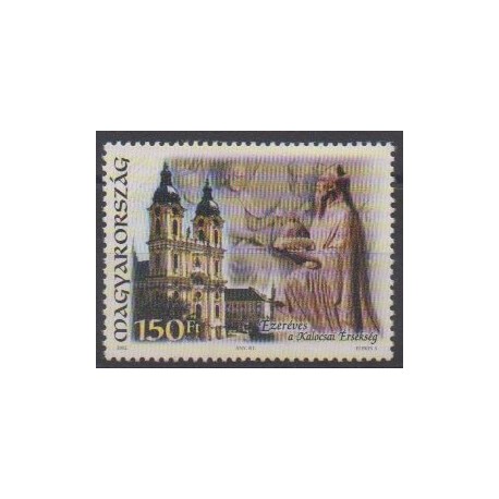Hungary - 2002 - Nb 3860 - Churches
