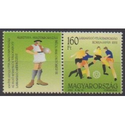 Hongrie - 2002 - No 3847 - Coupe du monde de football