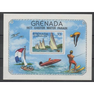 Timbres - bateaux - Grenade - 1977 - No BF 61