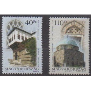 Acheter cette série de timbres de Hongrie de l'année 2002 (No 3868/3869).