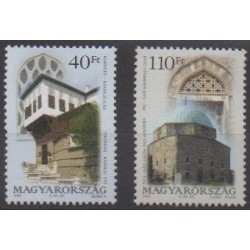 Hongrie - 2002 - No 3868/3869 - Monuments