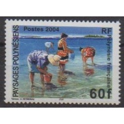 Polynesia - 2004 - Nb 735 - Paintings