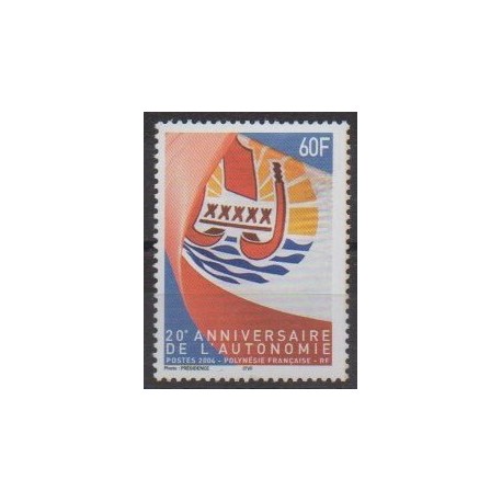 Polynesia - 2004 - Nb 722 - Various Historics Themes