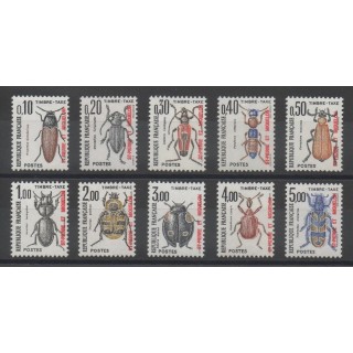 Timbres - insectes - Saint-Pierre et Miquelon - 1986 - No T82/T91