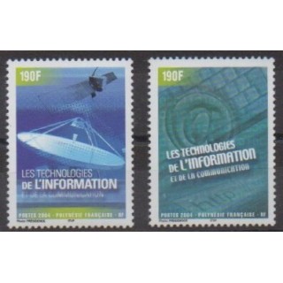 Buy this set of stamps of Polynesia of the year 2004 (Nb 719/720).