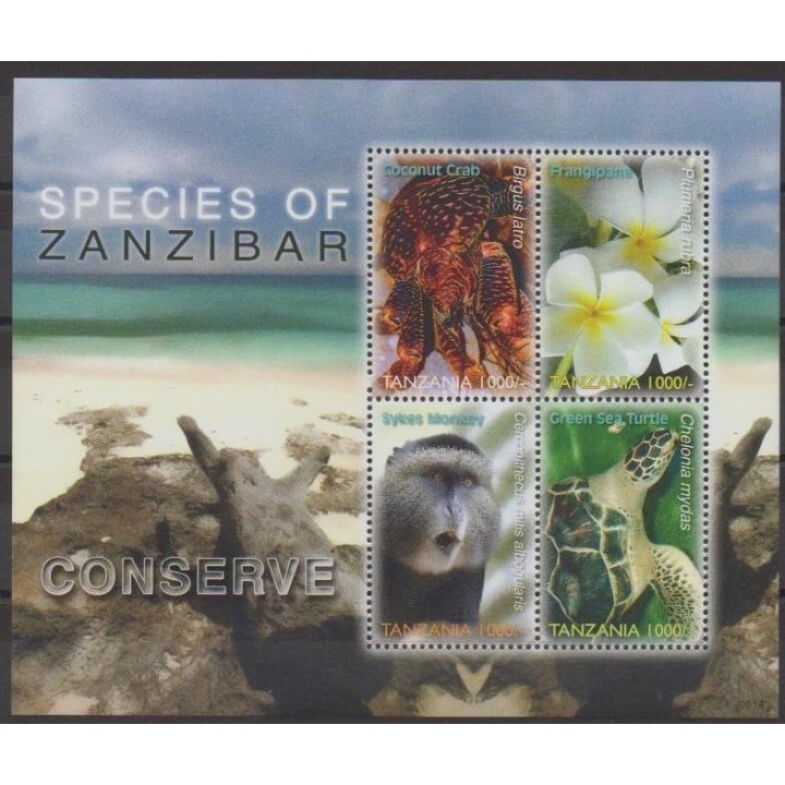 Buy this set of stamps of Tanzania of the year 2006 (Nb 3445/3448).