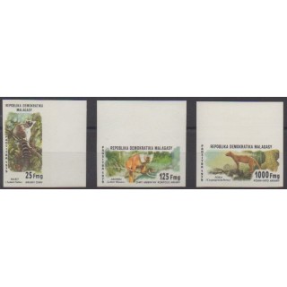 Acheter cette série de timbres de Madagascar de l'année 1979 (No 627/629ND).