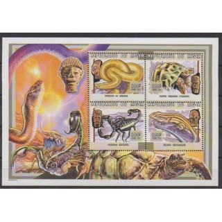 Acheter cette série de timbres du Niger  de l'année 1999 (No 1409/1412).