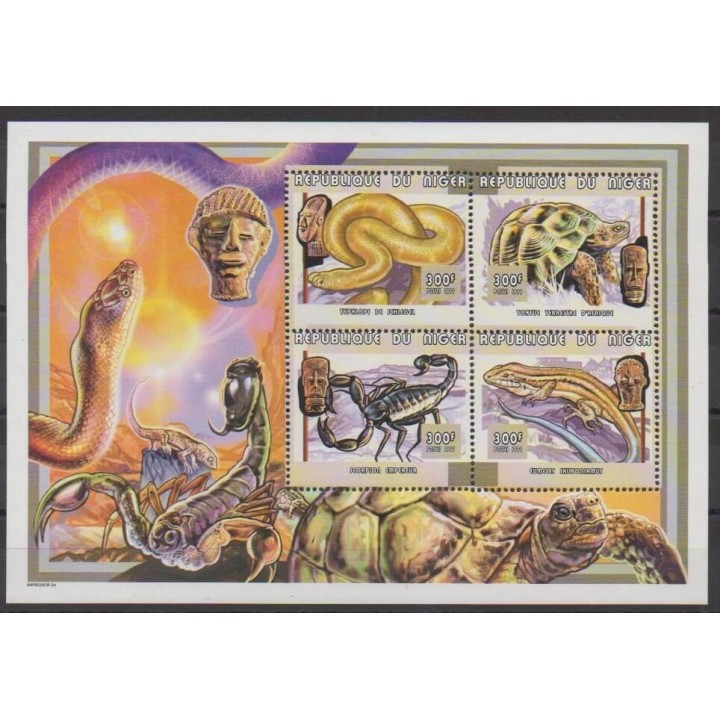 Buy this set of stamps of Niger of the year 1999 (Nb 1409/1412).
