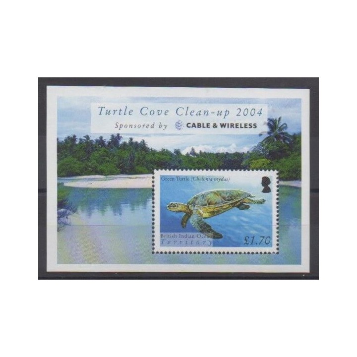 Buy this souvenir sheet  of British Indian Ocean Territory of the year 2005 (Nb BF22).