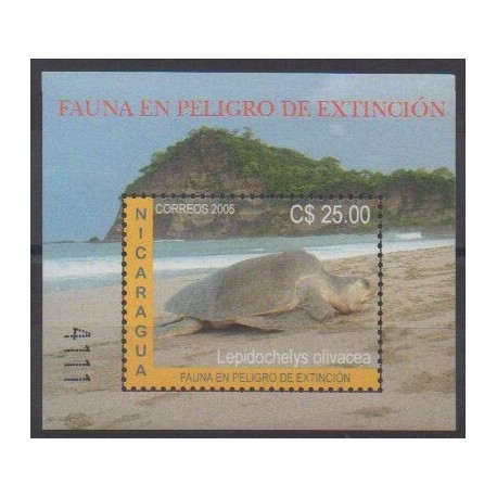 Nicaragua - 2005 - No BF315 - Tortues