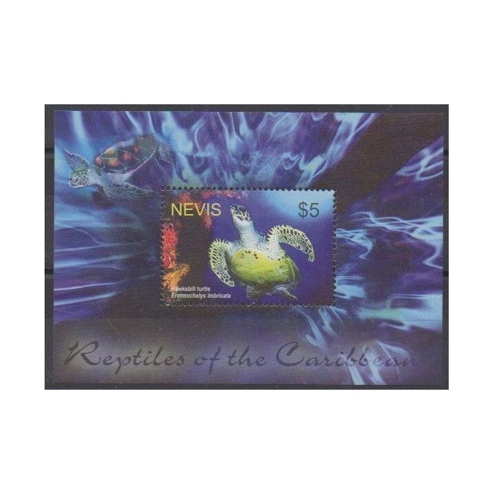 Acheter ce bloc-feuillet de l'île de Nevis de l'année 2005 (No BF251).