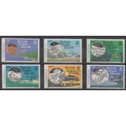 Vierges (Iles) - 1985 - No 502/507 - Monnaies, billets ou médailles
