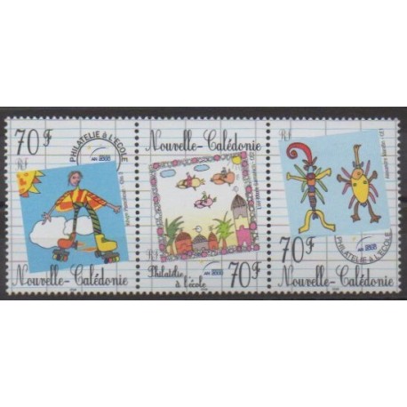 New Caledonia - 2000 - Nb 831/833 - Philately - Childhood