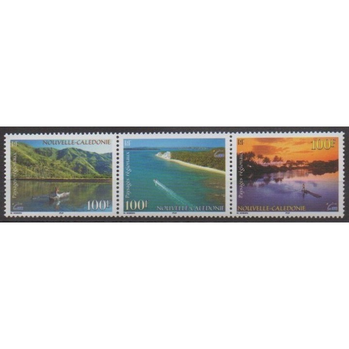 Buy this set of stamps of New Caledonia of the year 2000 (Nb 827/829).